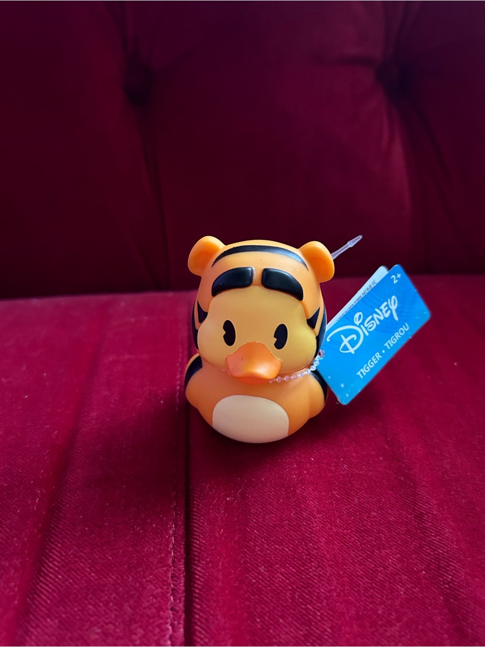 2” Tigger Rubber Duck